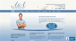 Desktop Screenshot of aalaserhairremoval.com