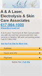 Mobile Screenshot of aalaserhairremoval.com